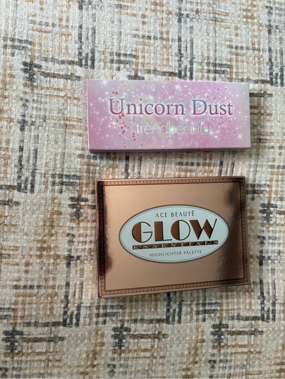 Ace Beauté Glow + TrendBeauty Unicorn Dust Highlighter Palettes